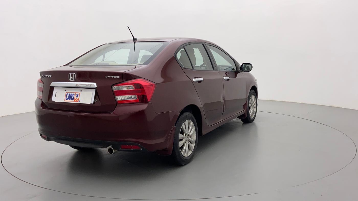 2012 Honda City V AT, Petrol, Automatic, 56,992 km, Right Back Diagonal