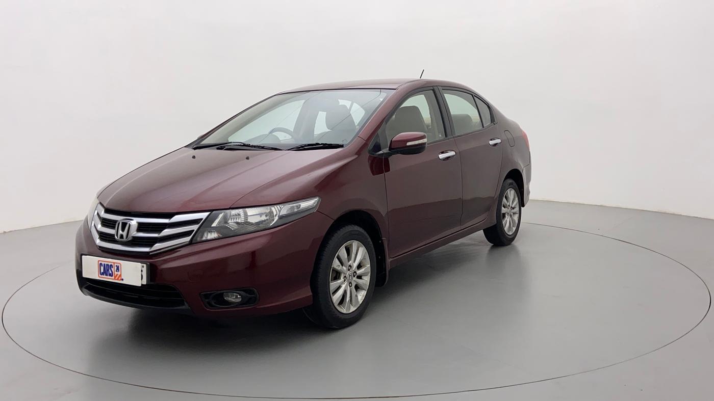 2012 Honda City V AT, Petrol, Automatic, 56,992 km, Left Front Diagonal