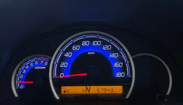 2018 Maruti Wagon R 1.0 VXI PLUS AMT, Petrol, Automatic, 58,092 km, Odometer Image