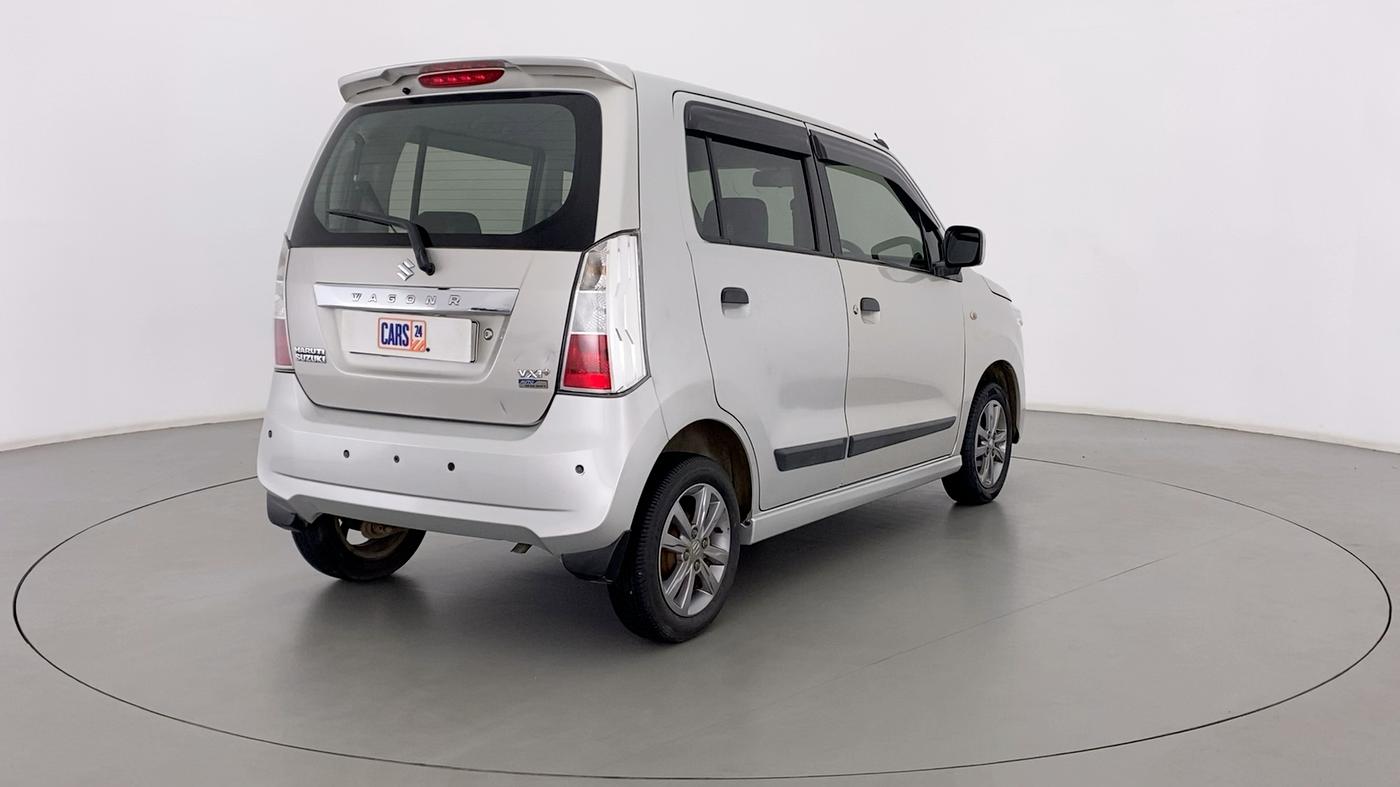2018 Maruti Wagon R 1.0 VXI PLUS AMT, Petrol, Automatic, 58,092 km, Right Back Diagonal