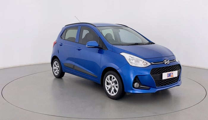 2018 Hyundai Grand i10 SPORTZ 1.2 KAPPA VTVT, Petrol, Manual, 21,060 km, Right Front Diagonal