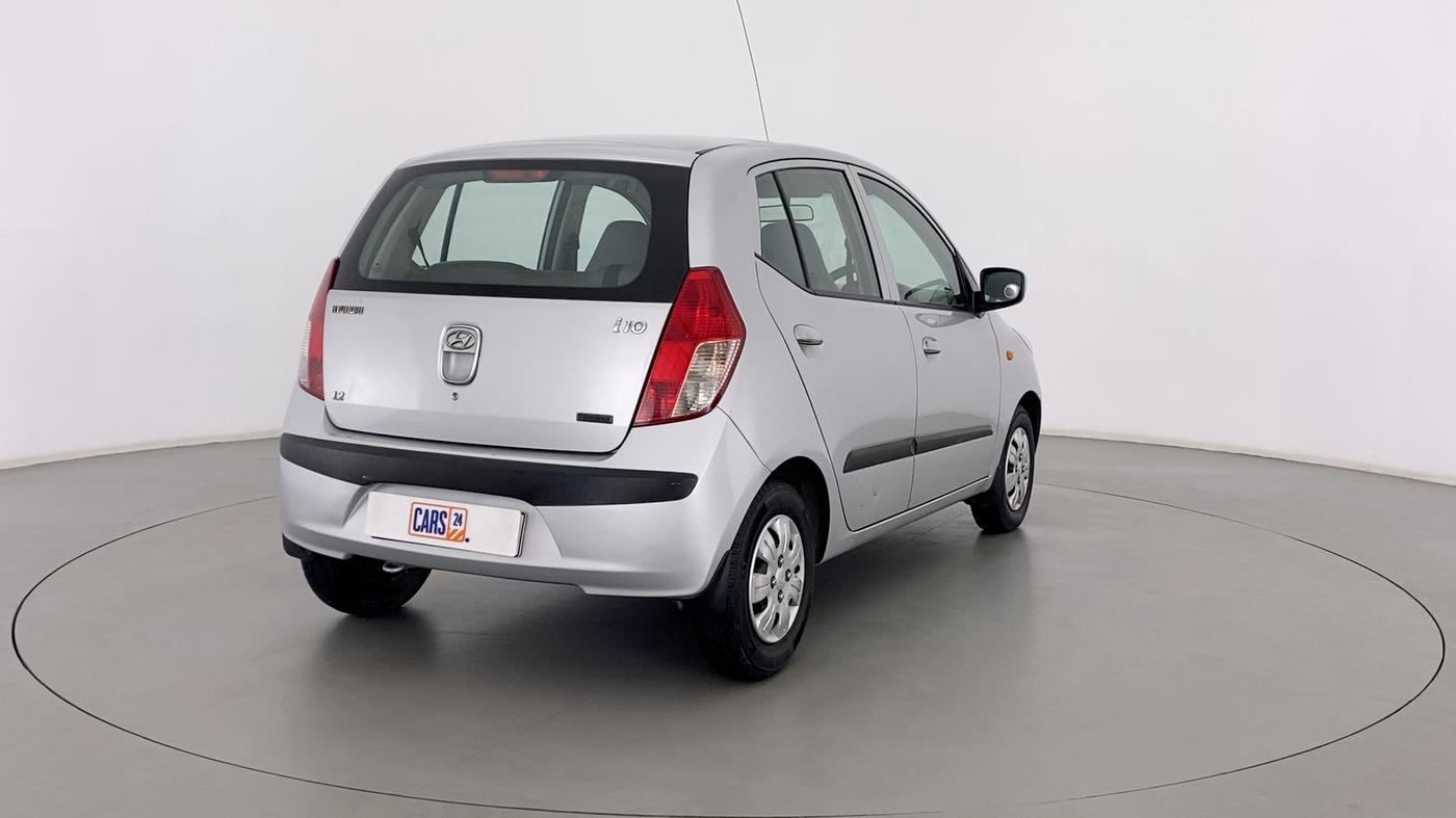 2010 Hyundai i10 MAGNA 1.2, Petrol, Manual, 81,121 km, Right Back Diagonal
