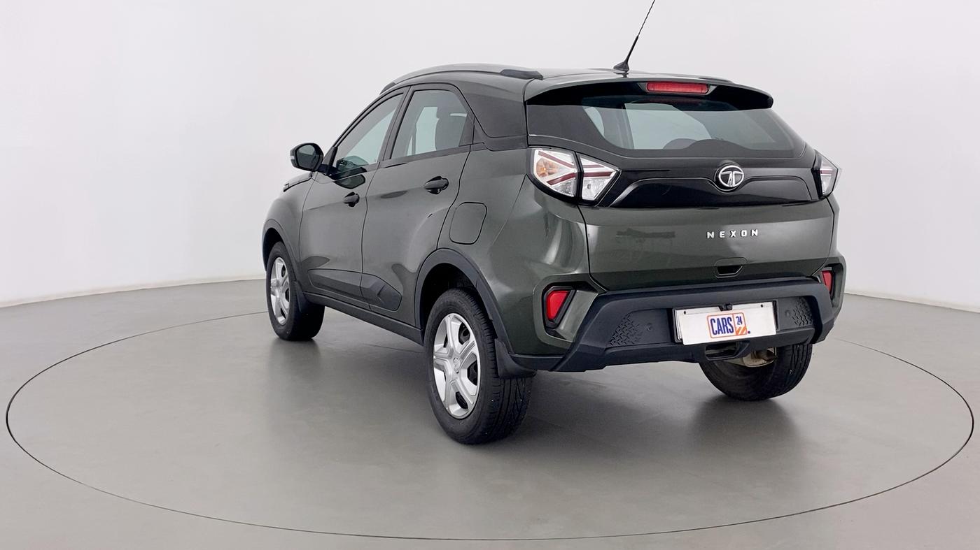 2020 Tata NEXON XMA SUNROOF 1.2 RTN, Petrol, Automatic, 27,499 km, Left Back Diagonal