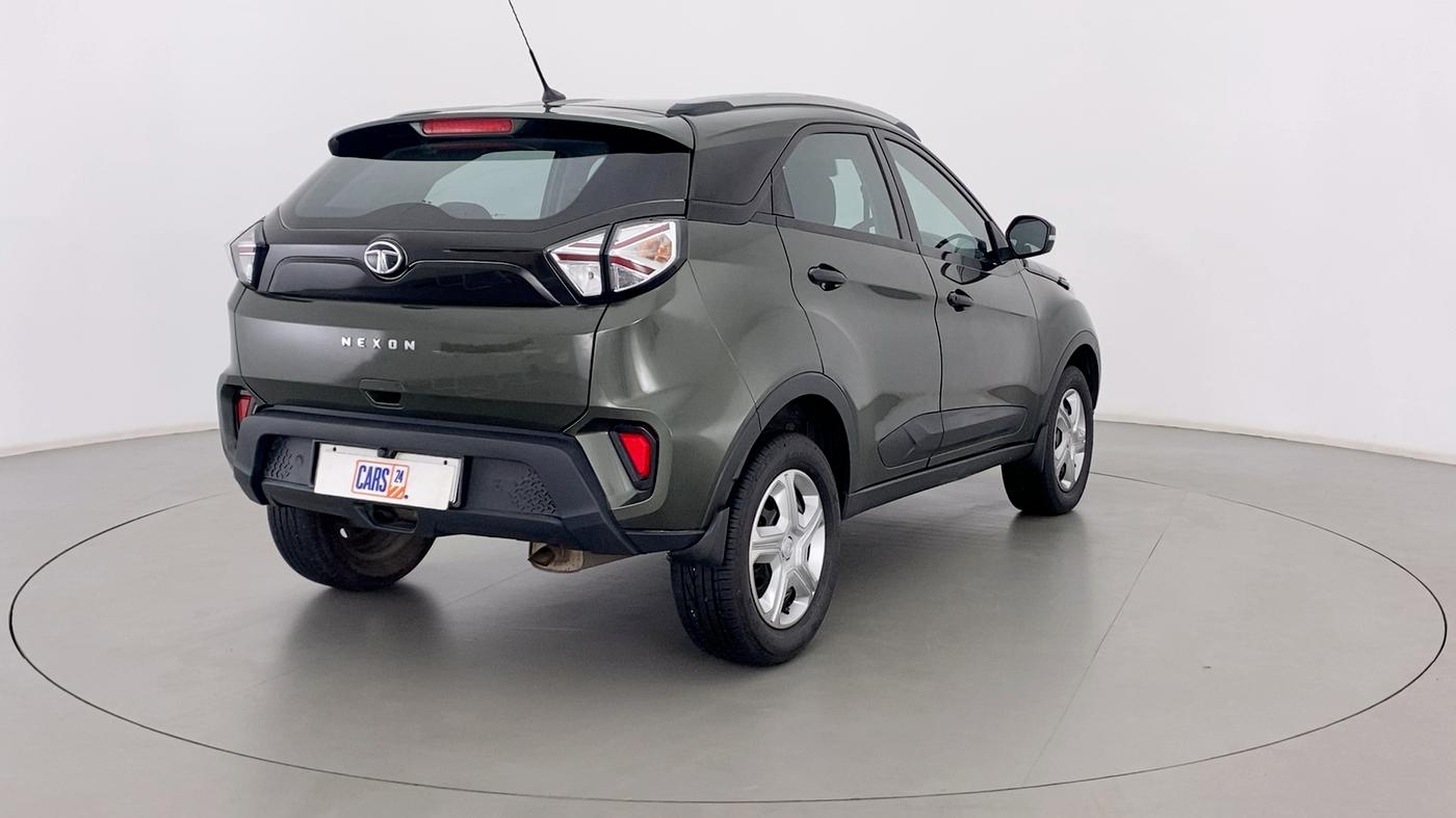 2020 Tata NEXON XMA SUNROOF 1.2 RTN, Petrol, Automatic, 27,499 km, Right Back Diagonal