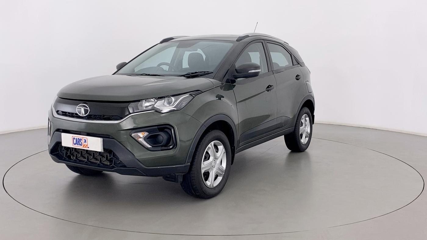 2020 Tata NEXON XMA SUNROOF 1.2 RTN, Petrol, Automatic, 27,499 km, Left Front Diagonal