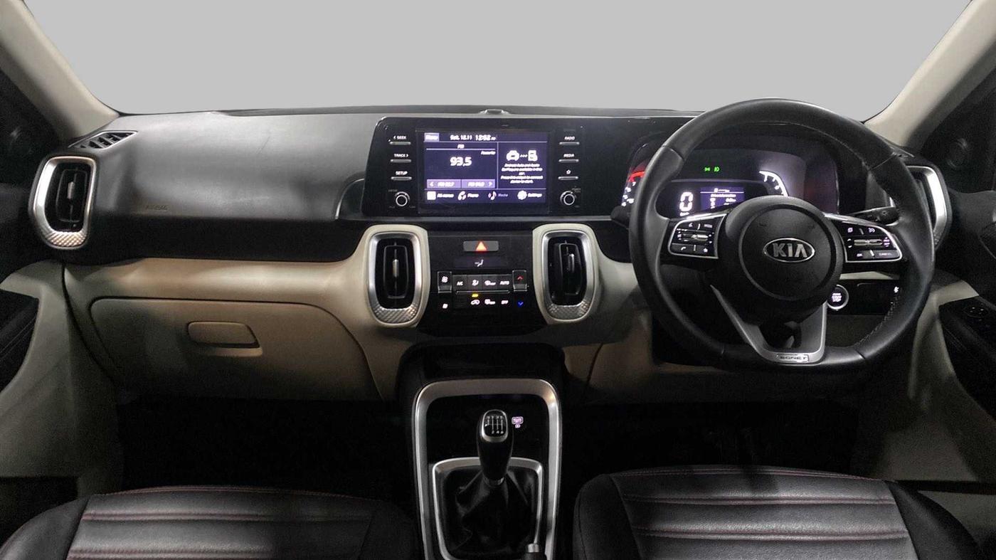 2021 KIA SONET HTX 1.0 IMT, Petrol, Manual, 11,923 km, Dashboard
