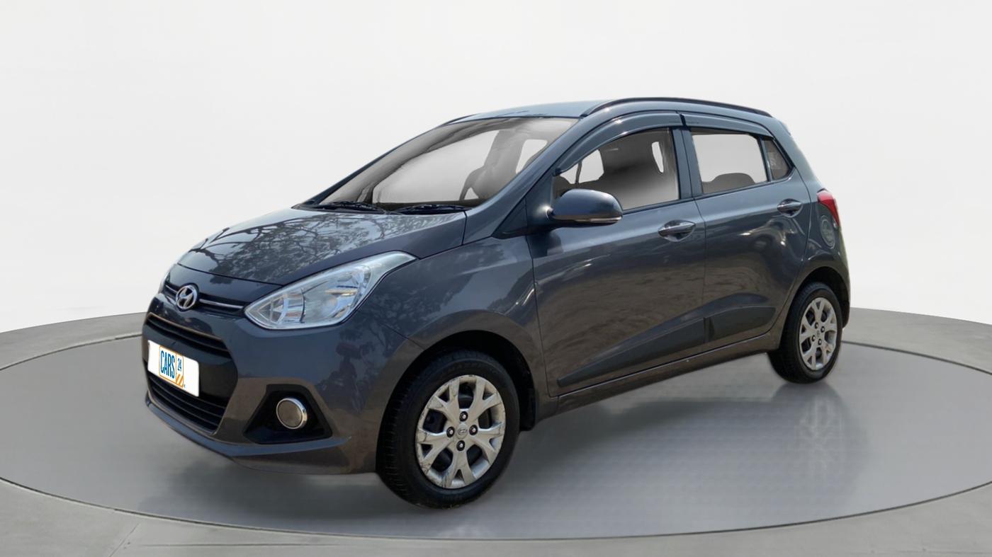 2016 Hyundai Grand i10 SPORTZ 1.2 KAPPA VTVT, Petrol, Manual, 18,499 km, Left Front Diagonal