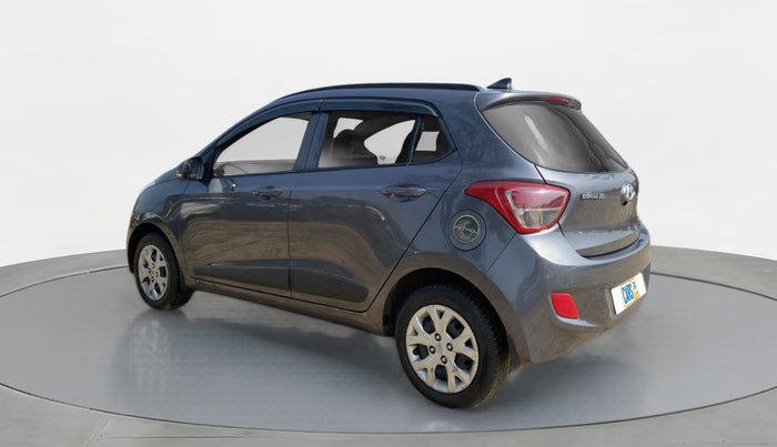 2016 Hyundai Grand i10 SPORTZ 1.2 KAPPA VTVT, Petrol, Manual, 18,499 km, Left Back Diagonal
