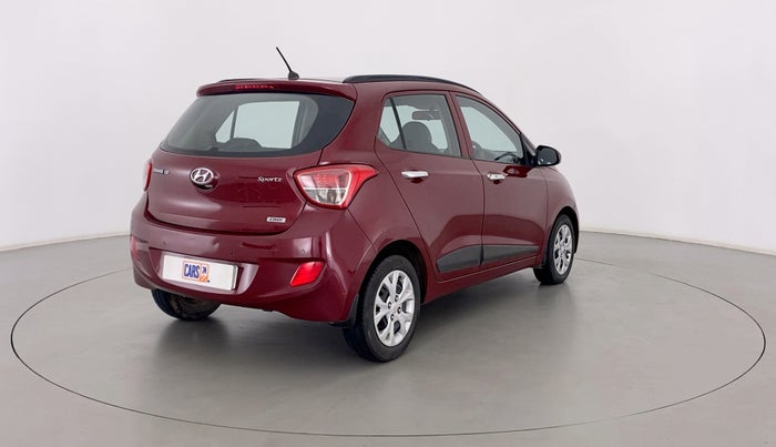 2013 Hyundai Grand i10 SPORTZ 1.1 CRDI, Diesel, Manual, 88,117 km, Right Back Diagonal
