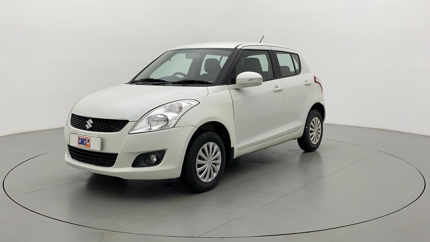 2013 Maruti Swift VXI D, Petrol, Manual, 98,529 km, Left Front Diagonal