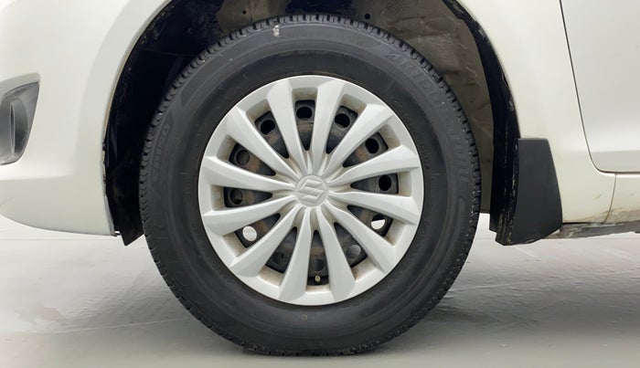 2013 Maruti Swift VXI D, Petrol, Manual, 98,529 km, Left Front Wheel
