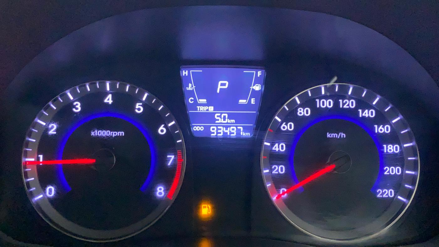 2016 Hyundai Verna FLUIDIC 1.6 VTVT S AT, Petrol, Automatic, 94,196 km, Odometer Image