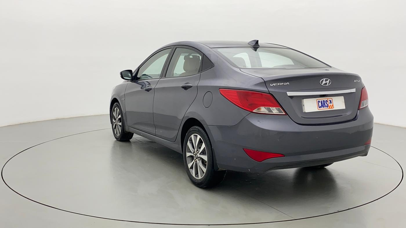 2016 Hyundai Verna FLUIDIC 1.6 VTVT S AT, Petrol, Automatic, 94,196 km, Left Back Diagonal