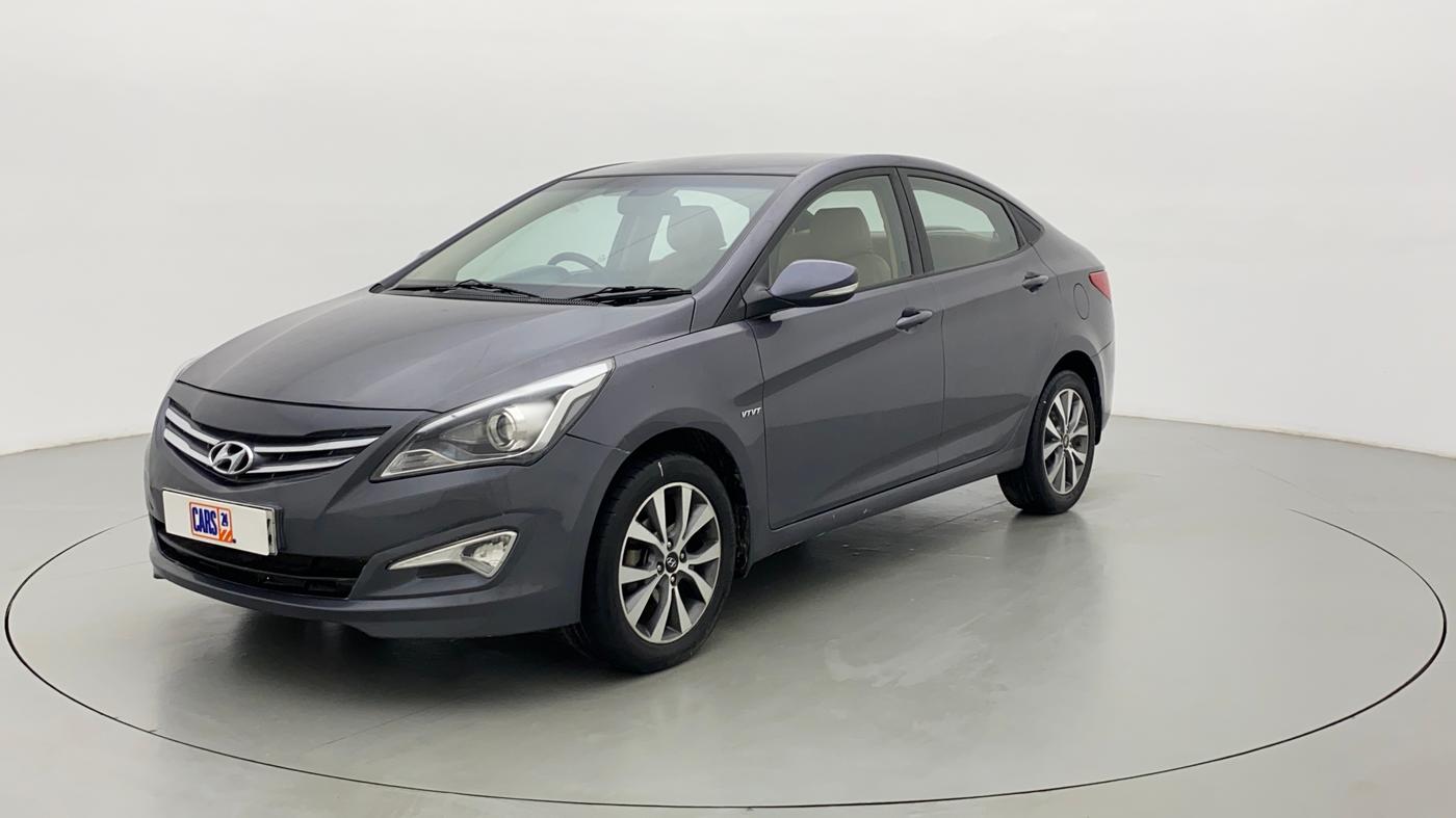 2016 Hyundai Verna FLUIDIC 1.6 VTVT S AT, Petrol, Automatic, 94,196 km, Left Front Diagonal