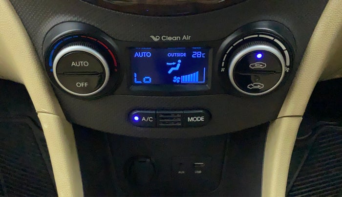 2016 Hyundai Verna FLUIDIC 1.6 VTVT S AT, Petrol, Automatic, 94,196 km, Automatic Climate Control