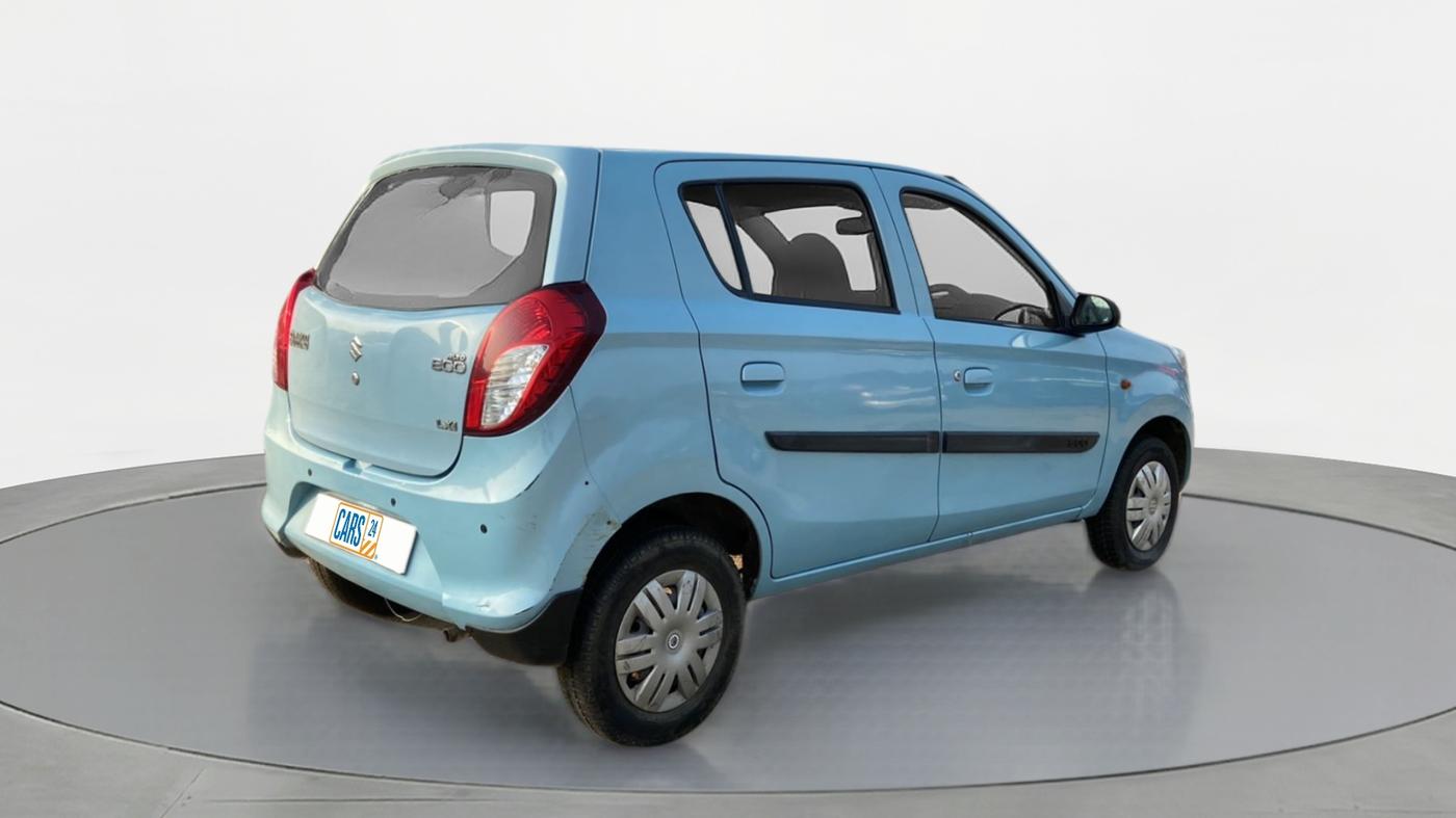 2013 Maruti Alto 800 LXI, Petrol, Manual, 19,228 km, Right Back Diagonal