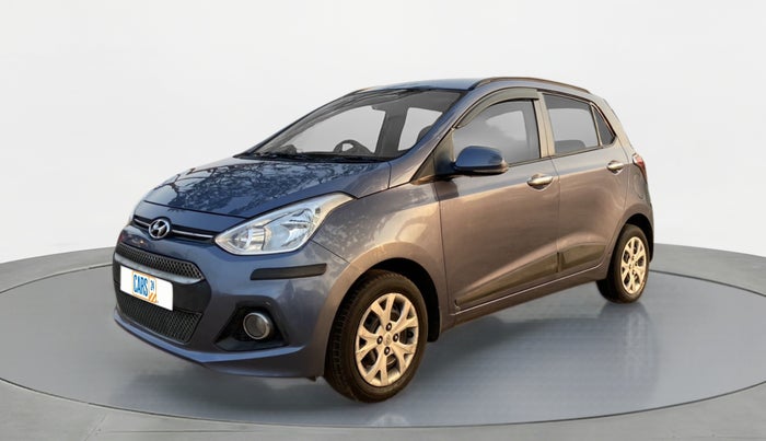 2015 Hyundai Grand i10 SPORTZ 1.2 KAPPA VTVT, Petrol, Manual, 49,430 km, Left Front Diagonal