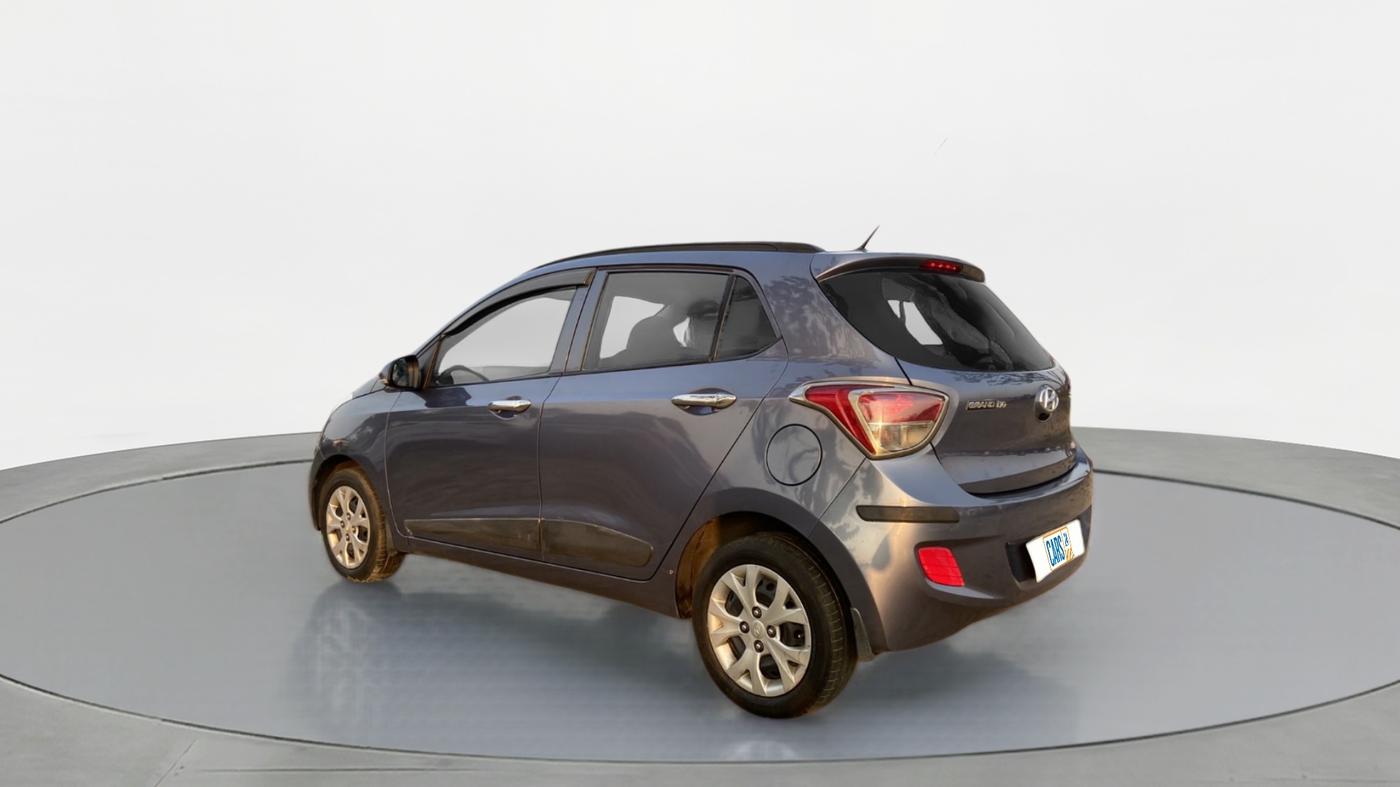 2015 Hyundai Grand i10 SPORTZ 1.2 KAPPA VTVT, Petrol, Manual, 49,430 km, Left Back Diagonal