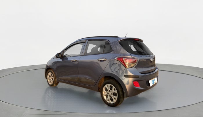 2015 Hyundai Grand i10 SPORTZ 1.2 KAPPA VTVT, Petrol, Manual, 49,430 km, Left Back Diagonal