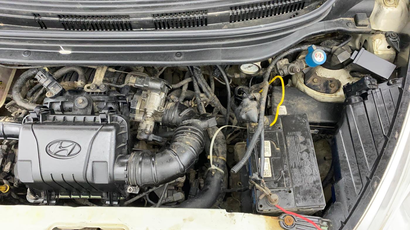 2016 Hyundai Eon ERA +, CNG, Manual, 72,814 km, Engine View - Left