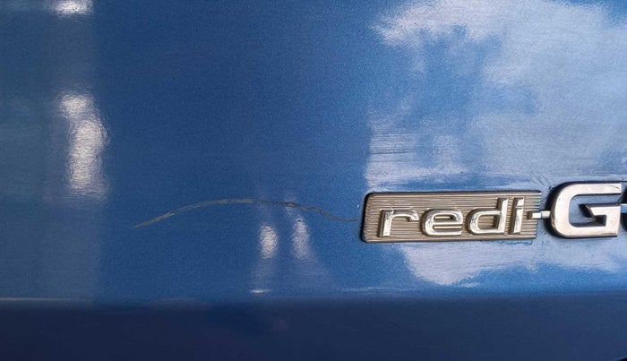 2020 Datsun Redi Go T(O) 1.0 AMT, Petrol, Automatic, 40,847 km, Dicky (Boot door) - Minor scratches