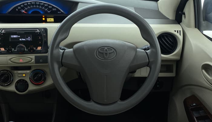 2014 Toyota Etios GD EXCLUSIVE, Diesel, Manual, 45,474 km, Steering Wheel Close Up