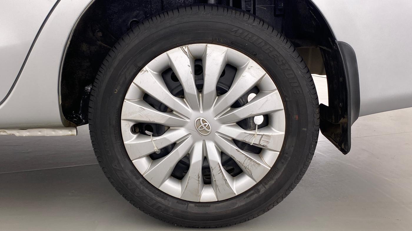 2014 Toyota Etios GD EXCLUSIVE, Diesel, Manual, 45,474 km, Left Rear Wheel