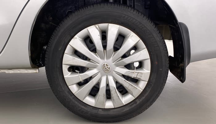 2014 Toyota Etios GD EXCLUSIVE, Diesel, Manual, 45,474 km, Left Rear Wheel