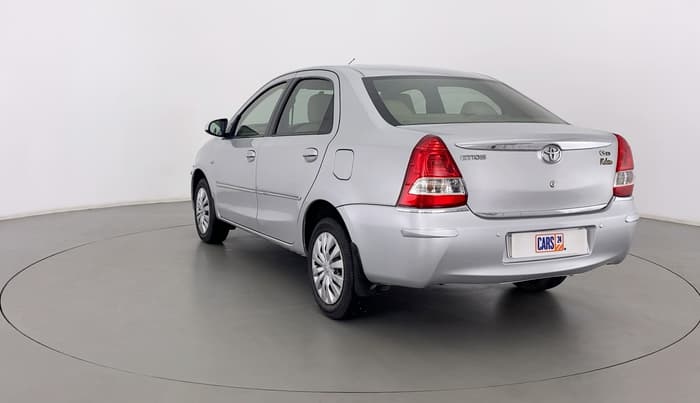 2014 Toyota Etios GD EXCLUSIVE, Diesel, Manual, 45,474 km, Left Back Diagonal