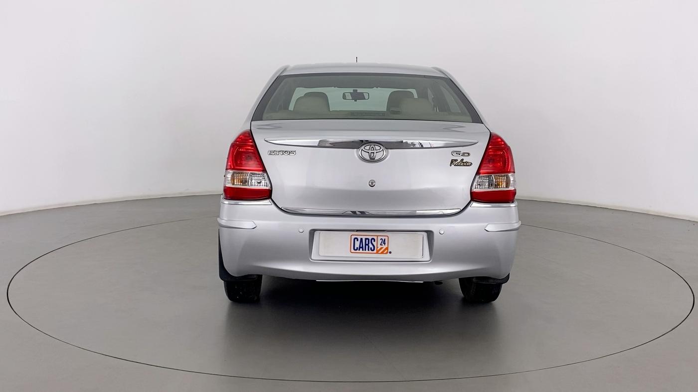 2014 Toyota Etios GD EXCLUSIVE, Diesel, Manual, 45,474 km, Back/Rear