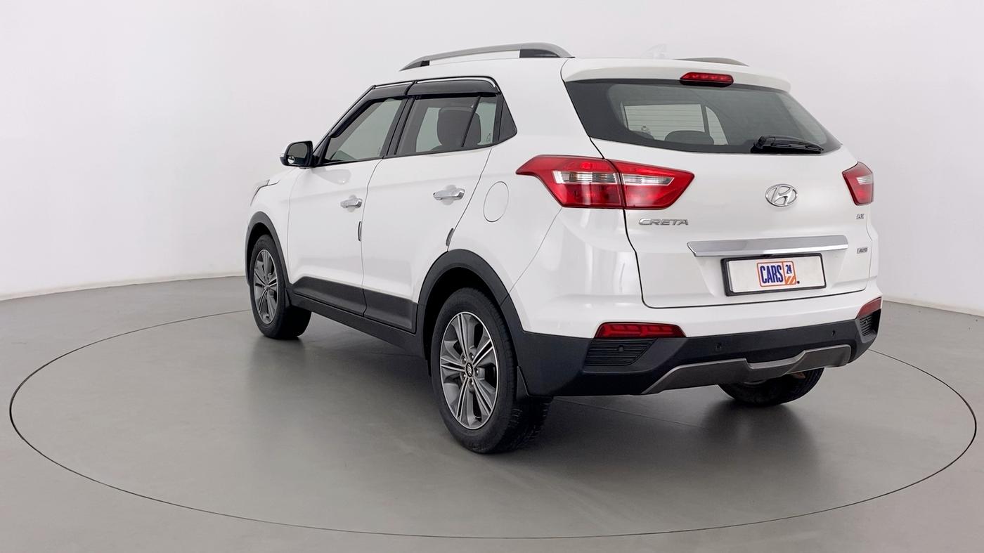 2017 Hyundai Creta 1.6 SX PLUS AUTO PETROL, Petrol, Automatic, 55,344 km, Left Back Diagonal