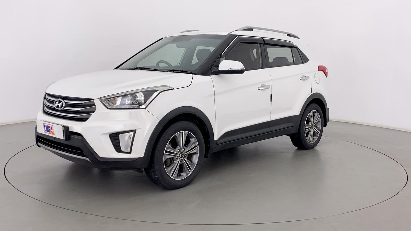 2017 Hyundai Creta 1.6 SX PLUS AUTO PETROL, Petrol, Automatic, 55,344 km, Left Front Diagonal