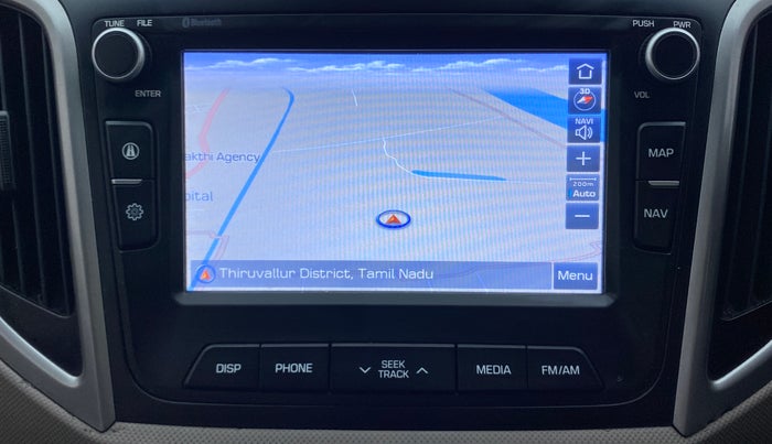 2017 Hyundai Creta 1.6 SX PLUS AUTO PETROL, Petrol, Automatic, 55,344 km, Navigation System