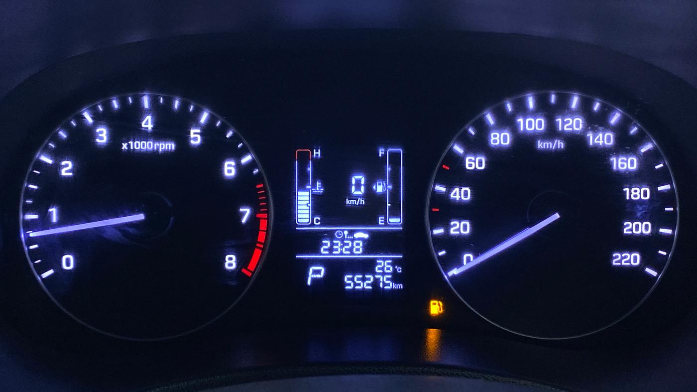 2017 Hyundai Creta 1.6 SX PLUS AUTO PETROL, Petrol, Automatic, 55,344 km, Odometer Image