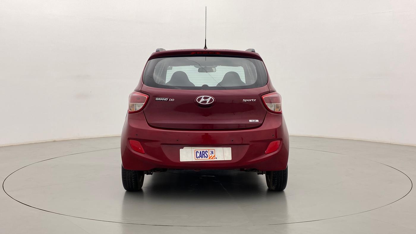 2015 Hyundai Grand i10 SPORTZ 1.2 KAPPA VTVT, Petrol, Manual, 48,483 km, Back/Rear