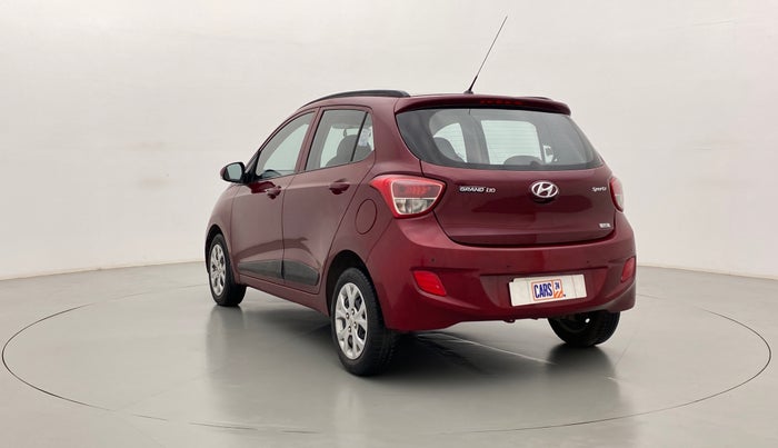 2015 Hyundai Grand i10 SPORTZ 1.2 KAPPA VTVT, Petrol, Manual, 48,483 km, Left Back Diagonal