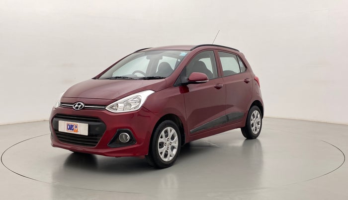 2015 Hyundai Grand i10 SPORTZ 1.2 KAPPA VTVT, Petrol, Manual, 48,483 km, Left Front Diagonal