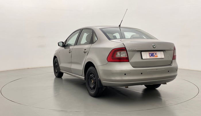 2013 Skoda Rapid 1.6 TDI MT AMBITION PLUS, Diesel, Manual, 82,634 km, Left Back Diagonal