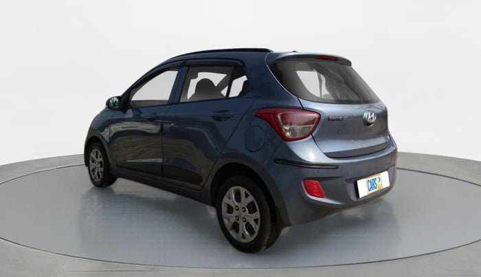 2016 Hyundai Grand i10 SPORTZ 1.2 KAPPA VTVT, Petrol, Manual, 25,637 km, Left Back Diagonal