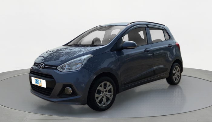 2016 Hyundai Grand i10 SPORTZ 1.2 KAPPA VTVT, Petrol, Manual, 25,637 km, Left Front Diagonal