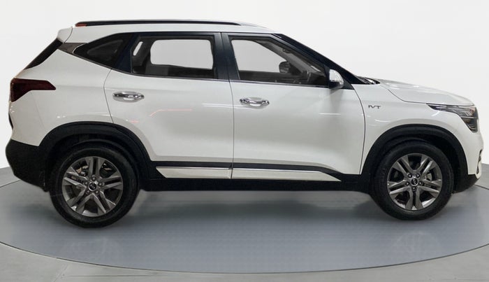 2019 KIA SELTOS HTX AT PETROL, Petrol, Automatic, 33,637 km, Right Side View
