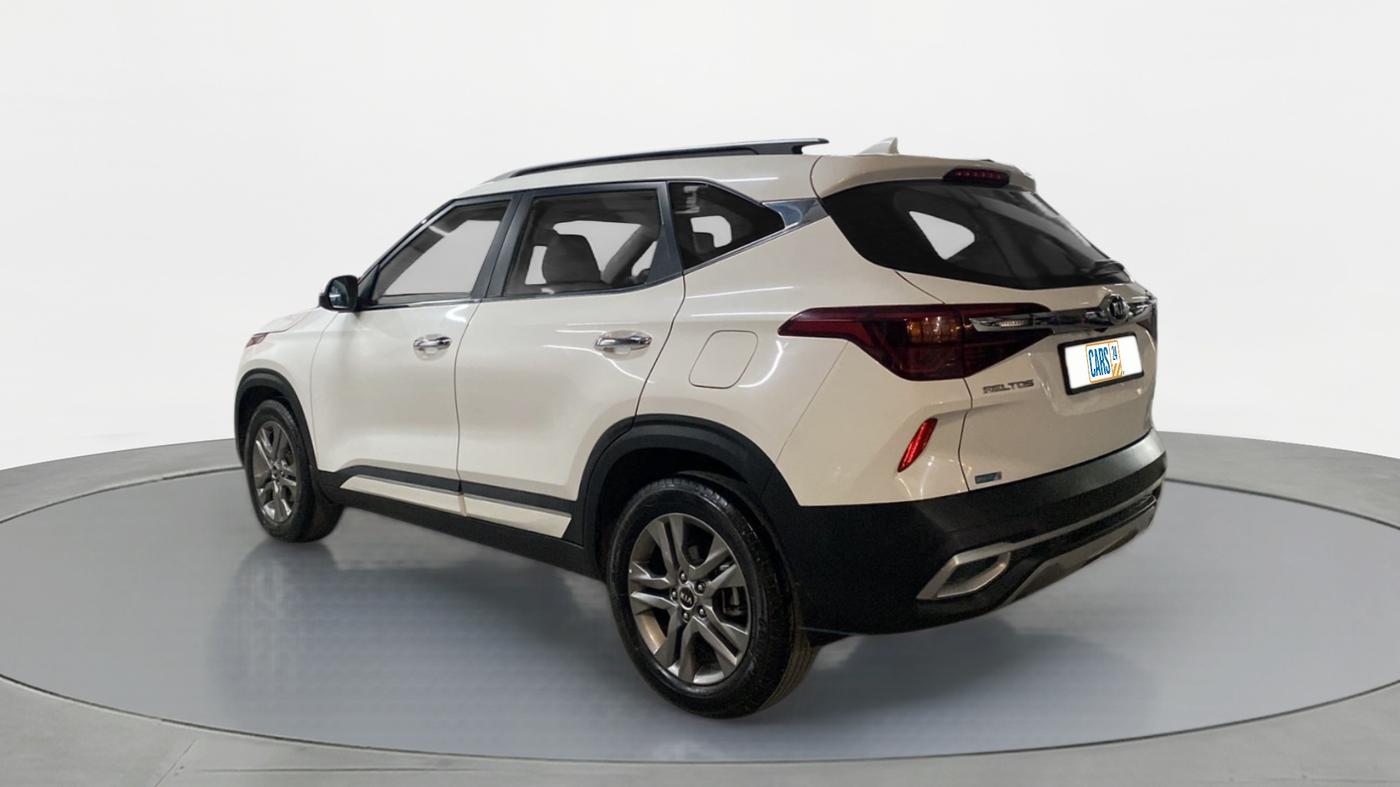 2019 KIA SELTOS HTX AT PETROL, Petrol, Automatic, 33,637 km, Left Back Diagonal