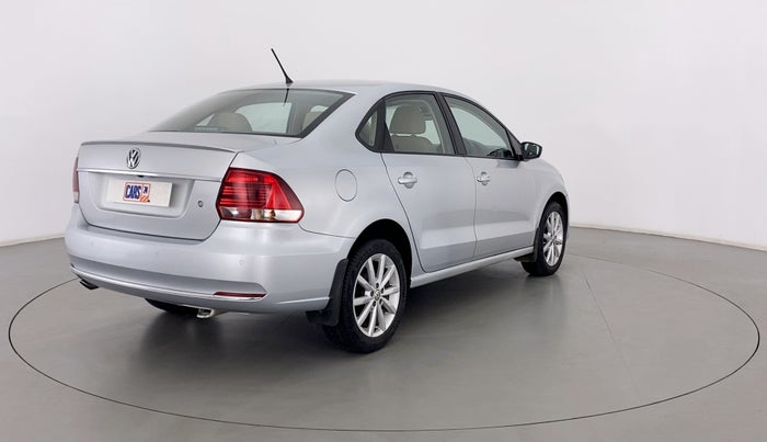2018 Volkswagen Vento HIGHLINE PLUS TDI AT, Diesel, Automatic, 73,713 km, Right Back Diagonal