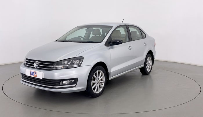 2018 Volkswagen Vento HIGHLINE PLUS TDI AT, Diesel, Automatic, 73,713 km, Left Front Diagonal