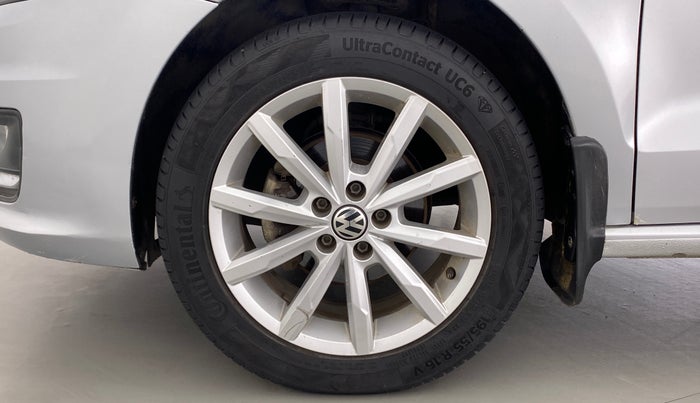 2018 Volkswagen Vento HIGHLINE PLUS TDI AT, Diesel, Automatic, 73,713 km, Left Front Wheel