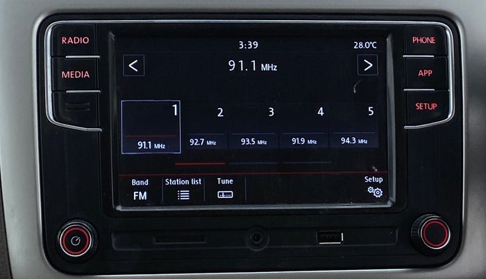2018 Volkswagen Vento HIGHLINE PLUS TDI AT, Diesel, Automatic, 73,713 km, Infotainment System