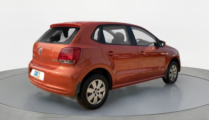 2012 Volkswagen Polo TRENDLINE 1.2L PETROL, Petrol, Manual, 94,349 km, Right Back Diagonal