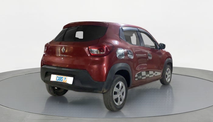2017 Renault Kwid 1.0 RXT, Petrol, Manual, 75,100 km, Right Back Diagonal