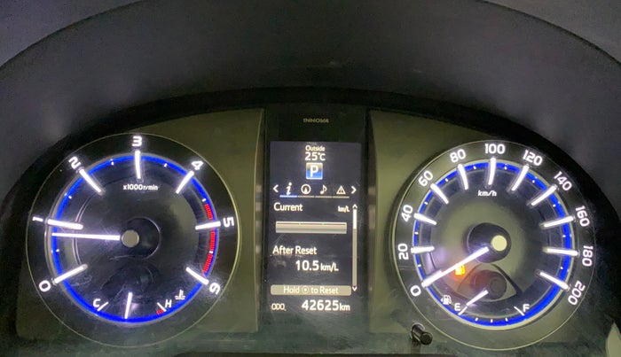 2018 Toyota Innova Crysta 2.8 ZX AT 7 STR, Diesel, Automatic, 42,625 km, Odometer Image