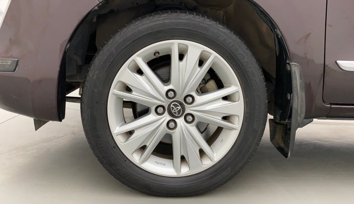 2018 Toyota Innova Crysta 2.8 ZX AT 7 STR, Diesel, Automatic, 42,625 km, Left Front Wheel